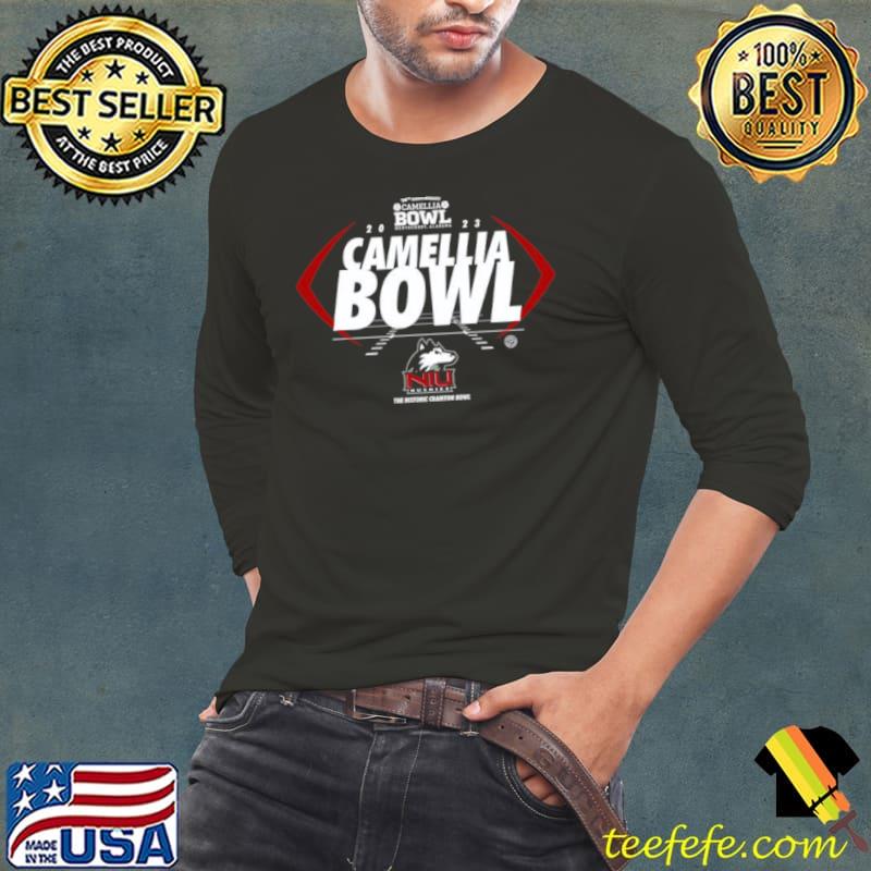 Northern Illinois Huskies 2023 Camellia Bowl Graphic Shirt Long Sleeve Tee Northern Illinois Huskies 2023 Camellia Bowl Graphic Shirt Long Sleeve Tee