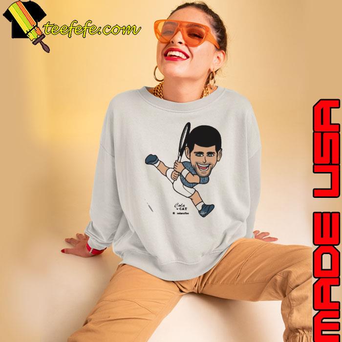 Novak Djokovic Art Cartoon Style s Sweatshirt Novak Djokovic Art Cartoon Style s Sweatshirt