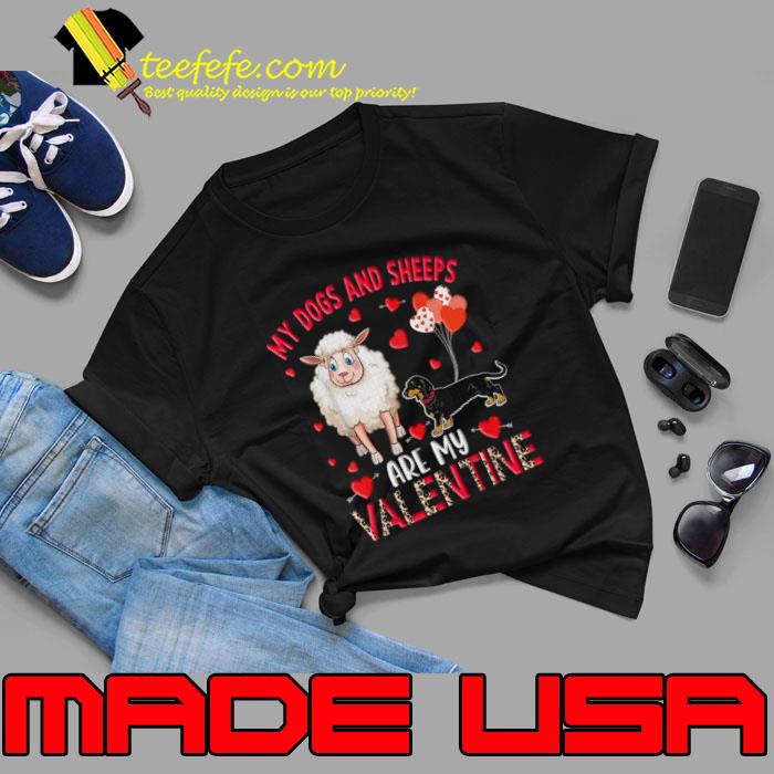 Official my Dogs And Sheeps Are My Valentine Dachshund With Sheep Farm T-Shirt Unisex Official my Dogs And Sheeps Are My Valentine Dachshund With Sheep Farm T-Shirt Unisex