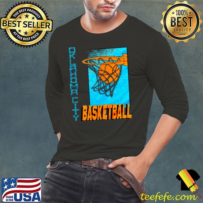 Oklahoma City Thunder basketball classic s Long Sleeve Tee Oklahoma City Thunder basketball classic s Long Sleeve Tee