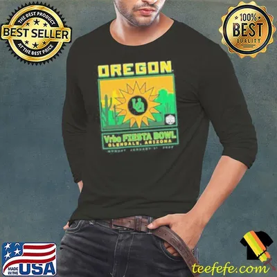 Oregon Ducks 2024 Fiesta Bowl Fierce Competitor Shirt