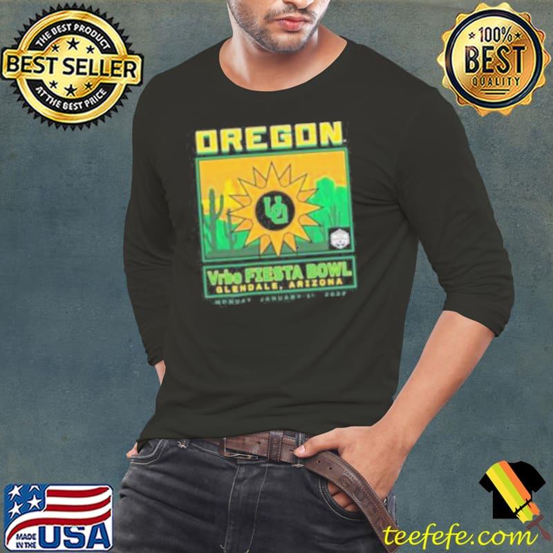 Oregon Ducks 2024 Fiesta Bowl Fierce Competitor Shirt
