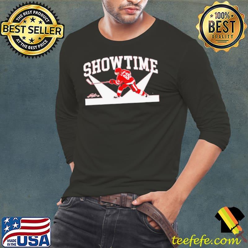 Patrick Kane Detroit Red Wings Showtime signature s Long Sleeve Tee Patrick Kane Detroit Red Wings Showtime signature s Long Sleeve Tee