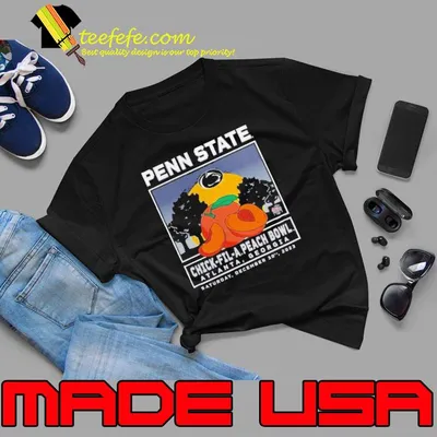 Penn State Nittany Lions 2023 Chick-Fil-Alanta Peach Bowl Shirt