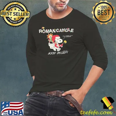 Piper Ferrari Roman Candle Xmas Good Grief Shirt