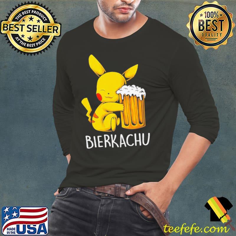 Pokemon Pikachu bierkachu s Long Sleeve Tee Pokemon Pikachu bierkachu s Long Sleeve Tee