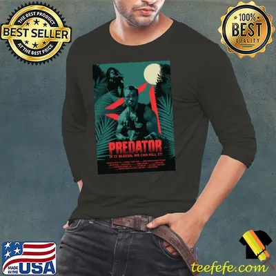 Predator Goblin King David Bowie shirt