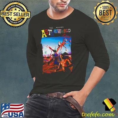 Rapper Travis Scott Album shirt