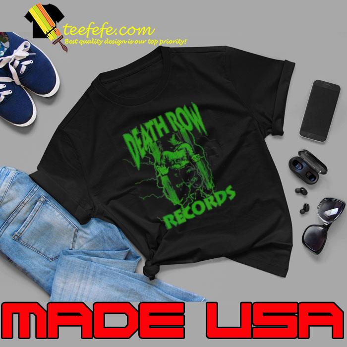 Retro Electric Neon Green Death Row shirt Retro Electric Neon Green Death Row shirt