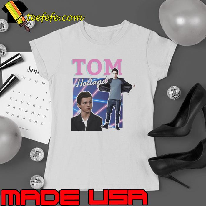 Retro Tom Holland Cute Moment s Ladies tee Retro Tom Holland Cute Moment s Ladies tee