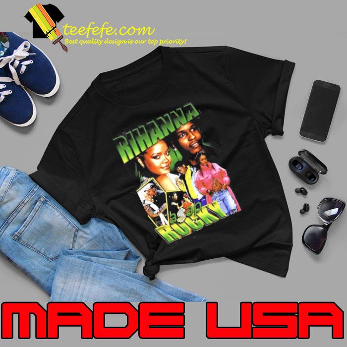 Rihanna Asap Rocky R&b Music Hip Hop Shirt