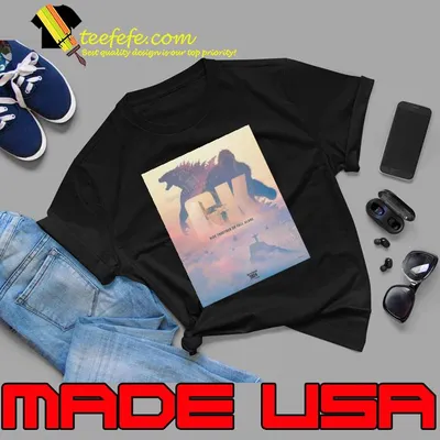 Rise Together Or Fall Alone Official Poster Godzilla x Kong The New Empire 2024 Movie Shirt