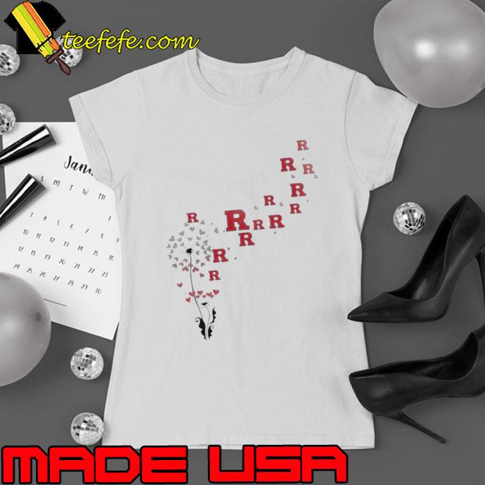 Rutgers Scarlet Knights Dandelion Flower 2023 s Ladies tee Rutgers Scarlet Knights Dandelion Flower 2023 s Ladies tee