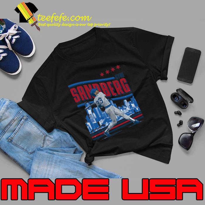 Ryne Sandberg American former professional baseball player Chicago C Skyline T-Shirt Unisex Ryne Sandberg American former professional baseball player Chicago C Skyline T-Shirt Unisex