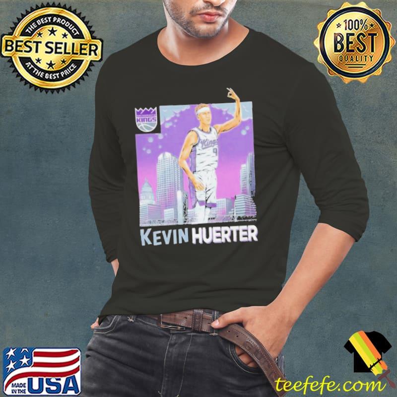 Sacramento Kings Merch Kevin Huerter Skyline s Long Sleeve Tee Sacramento Kings Merch Kevin Huerter Skyline s Long Sleeve Tee
