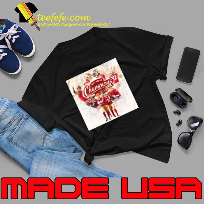 San Francisco 49ers 2023 NFC West Champions Best in the West Shirt Unisex San Francisco 49ers 2023 NFC West Champions Best in the West Shirt Unisex