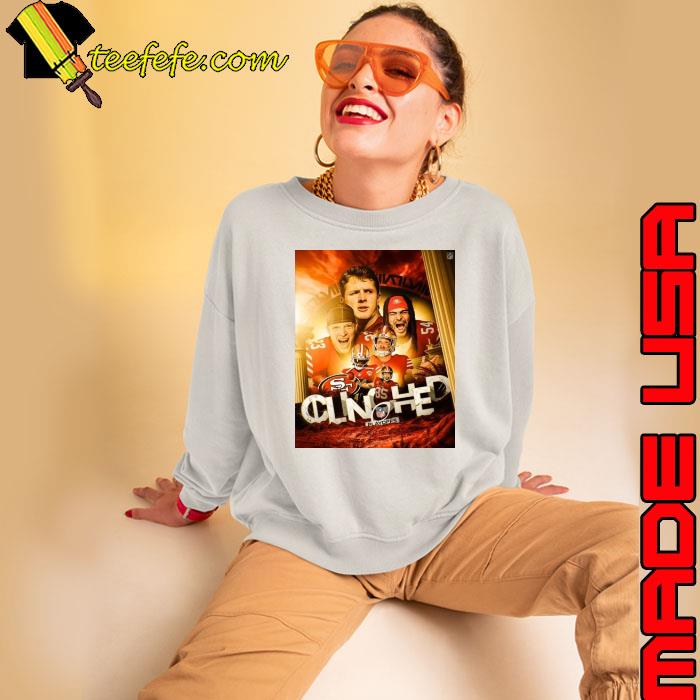 San Francisco 49ers Clinched 2024 Nfl Playoffs Poster shirt