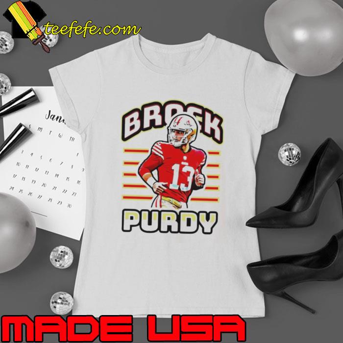 San Francisco 49ers football Brock Purdy player pose s Ladies tee San Francisco 49ers football Brock Purdy player pose s Ladies tee