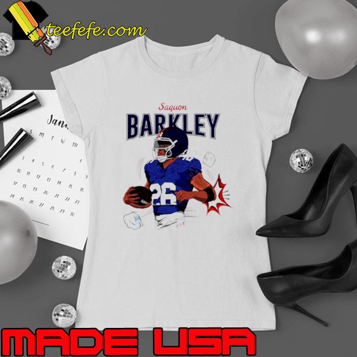 Saquon Barkley New York Giants football s Ladies tee Saquon Barkley New York Giants football s Ladies tee