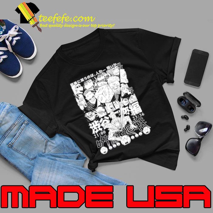 Shibuya Incident White Jujutsu Kaisen shirt