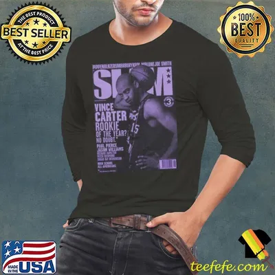 Slam Mural Vince Carter Rookie Of The Year No Doubt Paul Pierce Jason Williams shirt