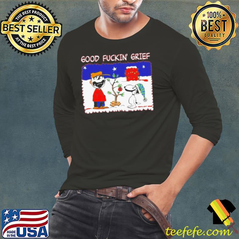 Snoopy And Charlie Brown Insane Clown Posse Good Fuckin’ Grief s Long Sleeve Tee Snoopy And Charlie Brown Insane Clown Posse Good Fuckin’ Grief s Long Sleeve Tee