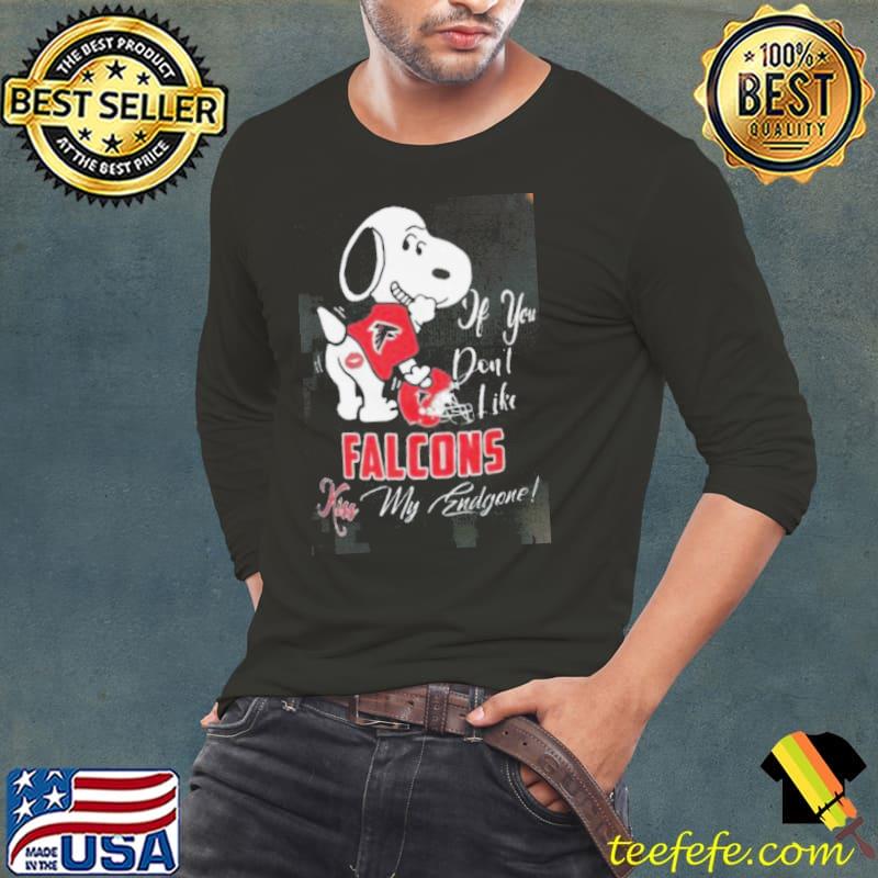 Snoopy If You Dont Like Atlanta Falcons Kiss My Endzone Shirt Long Sleeve Tee Snoopy If You Dont Like Atlanta Falcons Kiss My Endzone Shirt Long Sleeve Tee