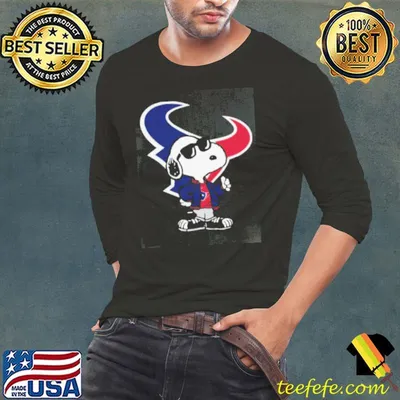 Snoopy Joe Cool To Be The Houston Texans Shirt