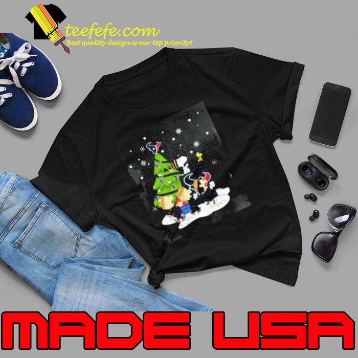 Snoopy The Peanuts Houston Texans Christmas Shirt Unisex Snoopy The Peanuts Houston Texans Christmas Shirt Unisex