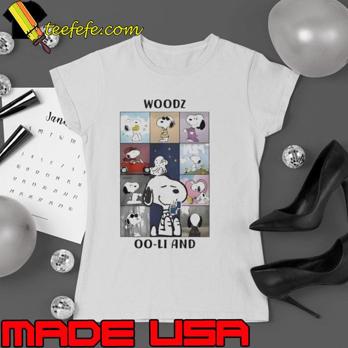 Snoopy Woodz Oo-Li And 1989 Shirt Ladies tee Snoopy Woodz Oo-Li And 1989 Shirt Ladies tee