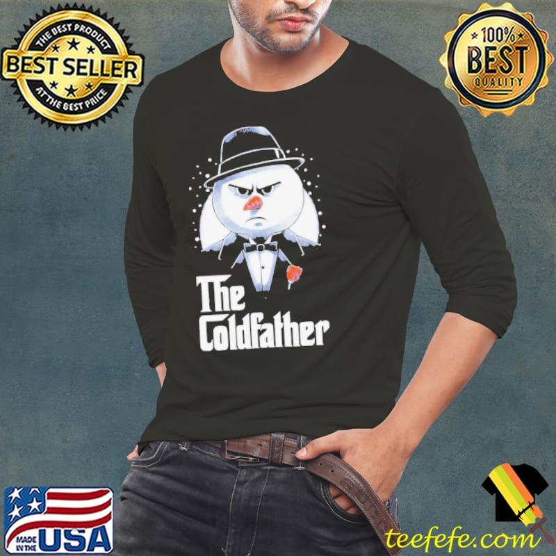 Snowman The Codfather Merry Christmas Shirt