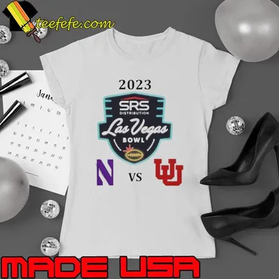 SRS Distribution Las Vegas Bowl Northwestern vs. Utah Allegiant Stadium Las Vegas NV 2023 shirt