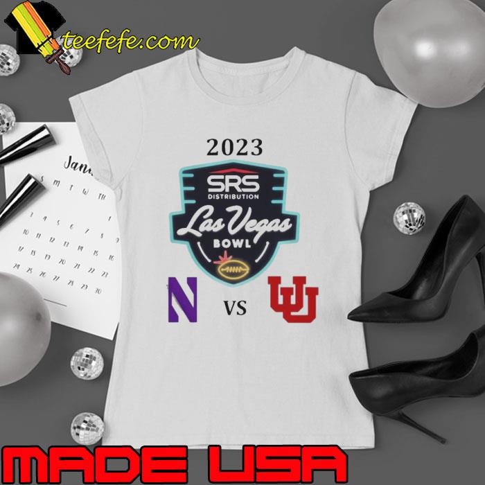 SRS Distribution Las Vegas Bowl Northwestern vs. Utah Allegiant Stadium Las Vegas NV 2023 shirt