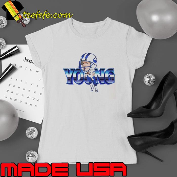 Steve Young big head 90’s sports style caricature funny s Ladies tee Steve Young big head 90’s sports style caricature funny s Ladies tee
