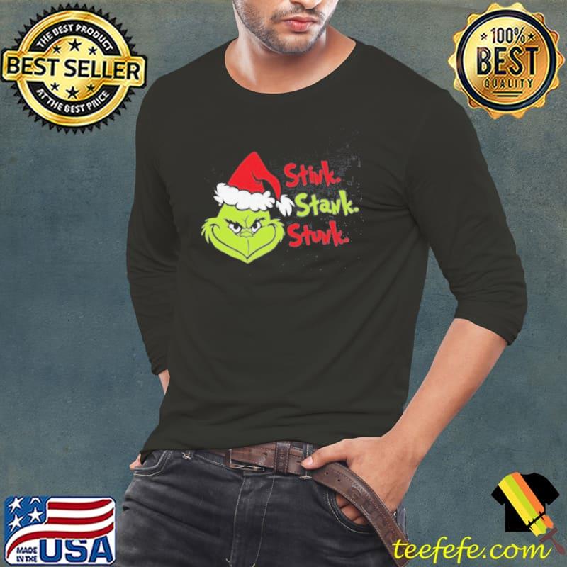Stink Stank Stunk Grinch Shirt Long Sleeve Tee Stink Stank Stunk Grinch Shirt Long Sleeve Tee