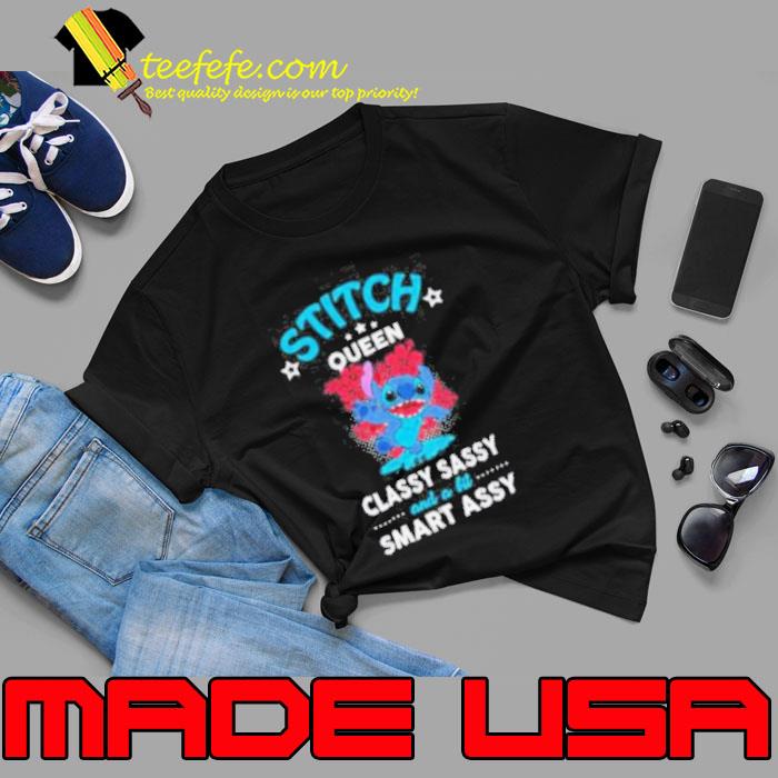 Stitch queen classy sassy and a bit smart assy character funny s Unisex Stitch queen classy sassy and a bit smart assy character funny s Unisex