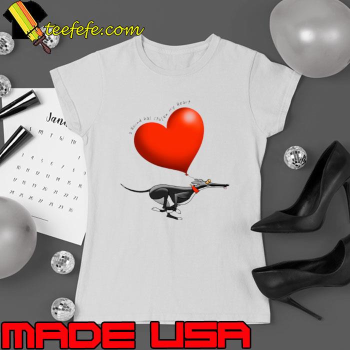 Stolen Heart Black Hound s Ladies tee Stolen Heart Black Hound s Ladies tee