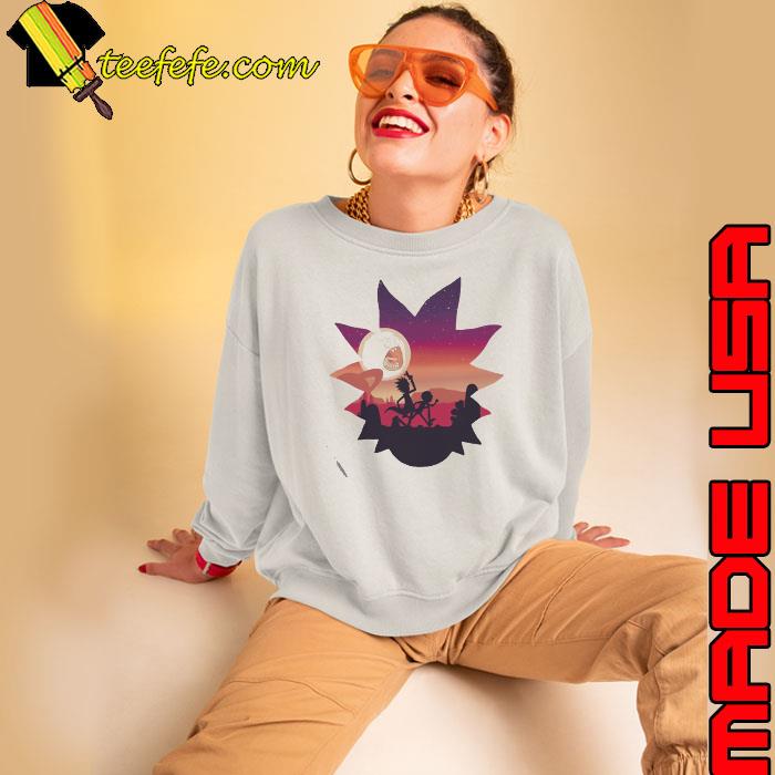 Sunset Rick And Morty Run s Sweatshirt Sunset Rick And Morty Run s Sweatshirt