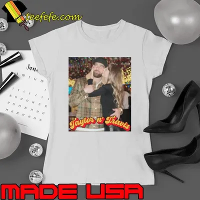 Taylor Swift And Travis Kelce Kissed In Newly Shared Photo T Shirt