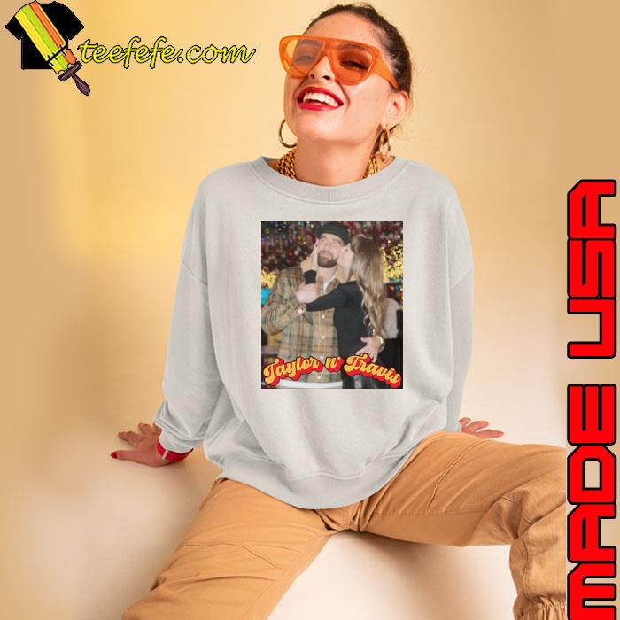 Taylor Swift And Travis Kelce Kissed In Newly Shared Photo T Shirt Sweatshirt Taylor Swift And Travis Kelce Kissed In Newly Shared Photo T Shirt Sweatshirt