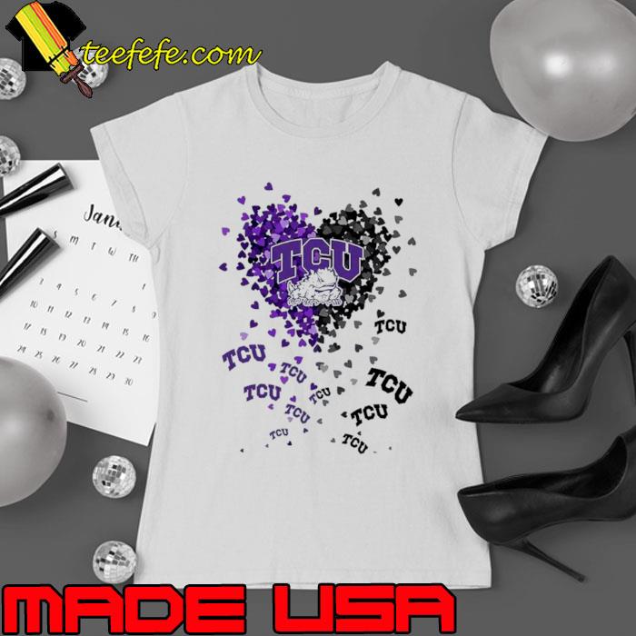 TCU Horned Frogs Tiny Heart Shape 2023 Shirt