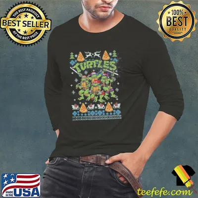 Teenage Mutant Ninja Turtles Ugly Christmas Shirt