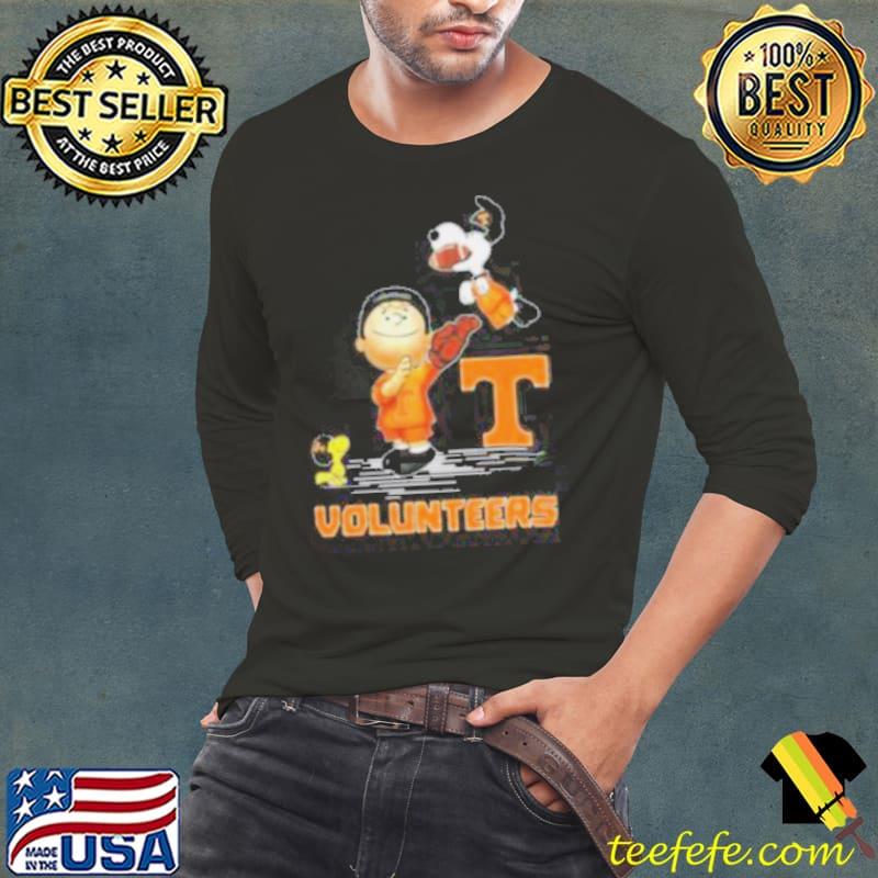Tennessee Volunteers The Peanuts Sport Fans Christmas s Long Sleeve Tee Tennessee Volunteers The Peanuts Sport Fans Christmas s Long Sleeve Tee