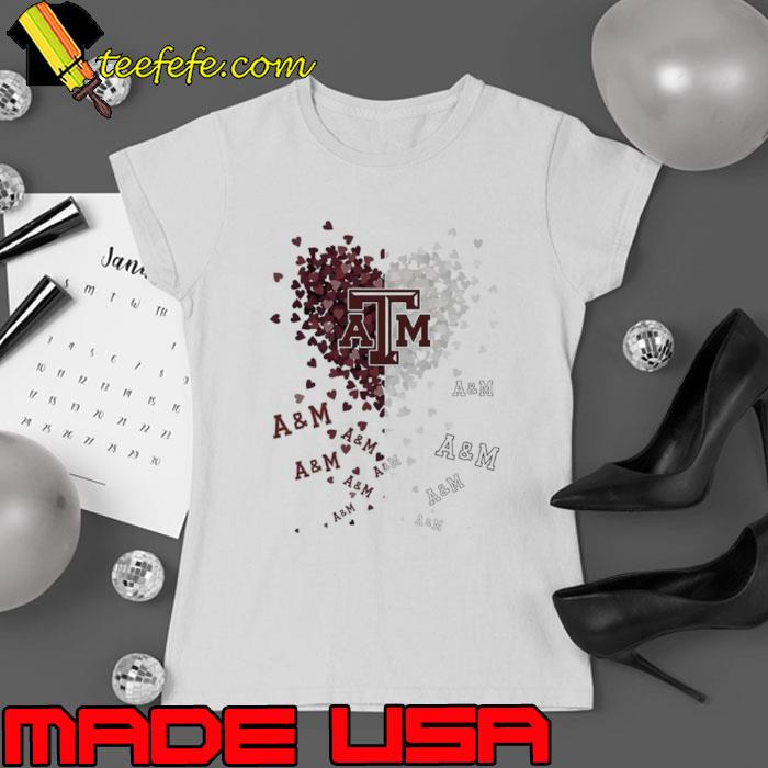 Texas A&M Aggies Tiny Heart Shape 2023 Shirt Texas A&M Aggies Tiny Heart Shape 2023 Shirt