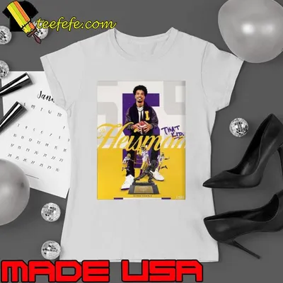 The 2023 Heisman Trophy Winner Is Jayden Daniels Of LSU Football Shirt