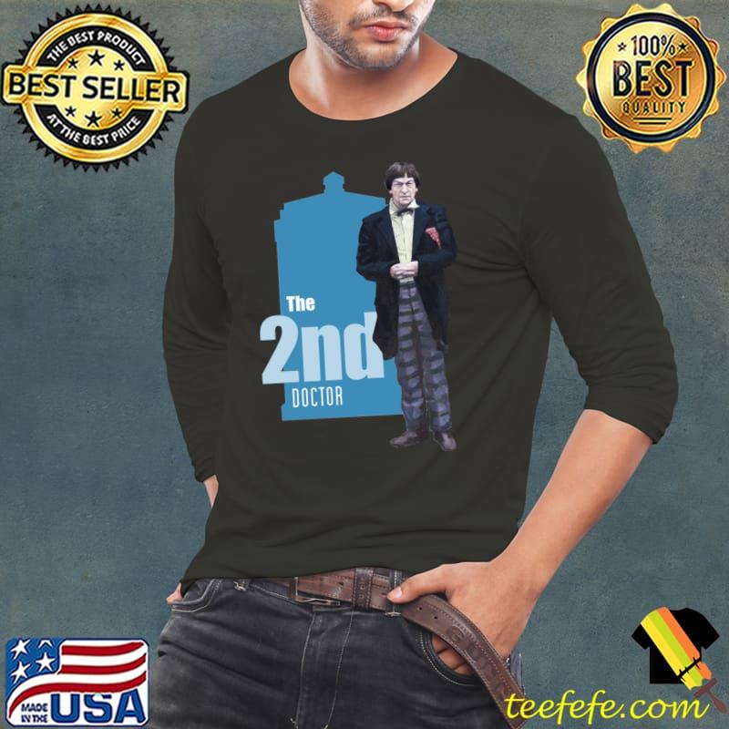 The 2nd Doctor Patrick Troughton English actor best T-Shirt Long Sleeve Tee The 2nd Doctor Patrick Troughton English actor best T-Shirt Long Sleeve Tee