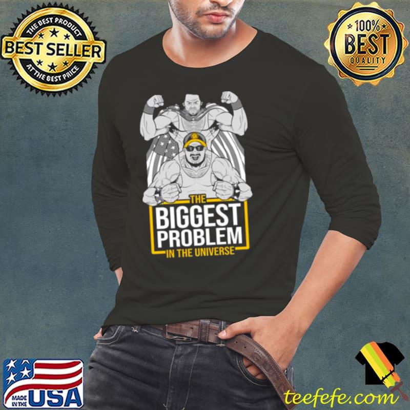 The Biggest Problem In The Universe American Flag s Long Sleeve Tee The Biggest Problem In The Universe American Flag s Long Sleeve Tee