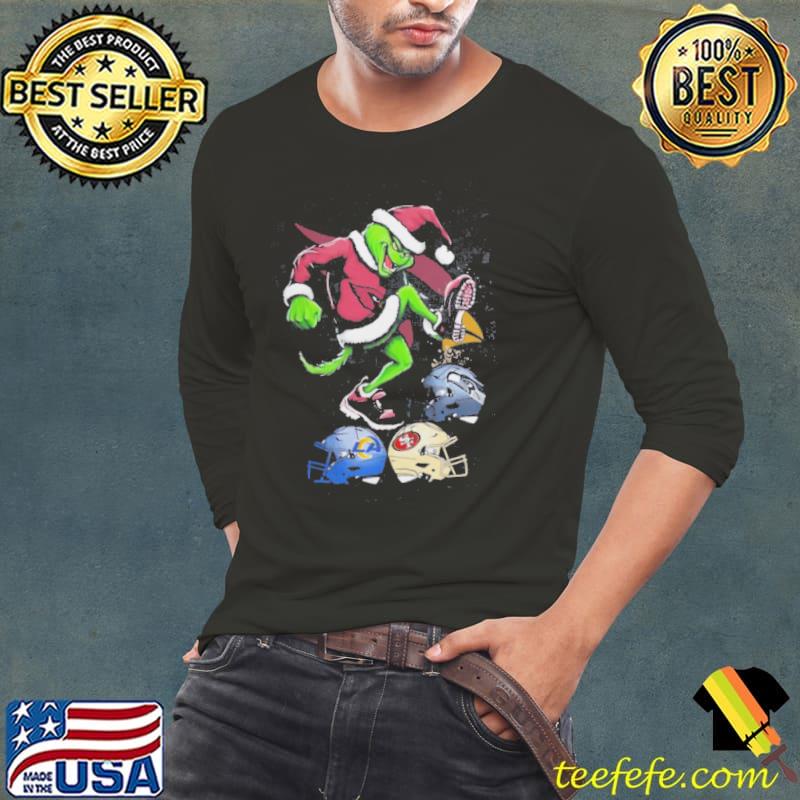 The Grinch Arizona Cardinals Stomp On NFL Teams Christmas Shirt Long Sleeve Tee The Grinch Arizona Cardinals Stomp On NFL Teams Christmas Shirt Long Sleeve Tee