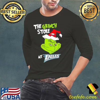 The Grinch stole my Eagles shirt