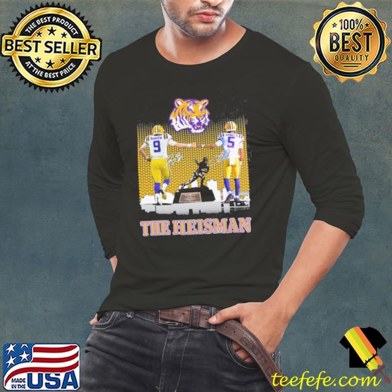 The Heisman LSU Tigers Shirt Long Sleeve Tee The Heisman LSU Tigers Shirt Long Sleeve Tee